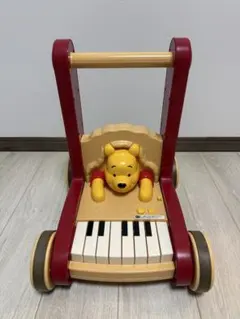 タカラトミー　くまのプーさん　おしりふりふりウォーカーピアノ　手押し車　カタカタのサムネイル