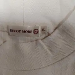 DECOY MORE 長袖カットソー 4L