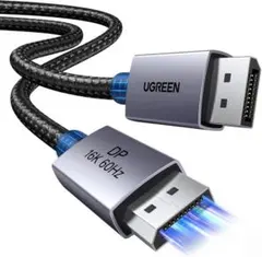 UGREEN DP2.1 ケーブル 16K@60Hz 80Gbps 2mのサムネイル