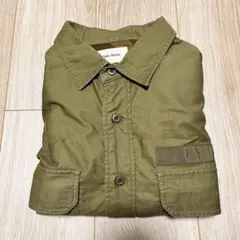 ミリタリーシャツ オリーブ Mサイズ