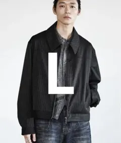 TECH WOOL GABARDINE ZIP BLOUSON　Lサイズ