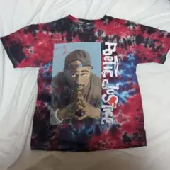 2PAC.Poetic Justiceラッパー タイダイ TシャツL