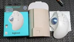 【ほぼ使用せず】ロジクール 静音ワイヤレス トラックボール マウス M575SP