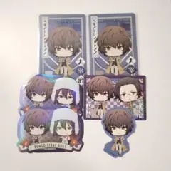 文スト　コレクトメタリックカード　ステッカー　太宰治