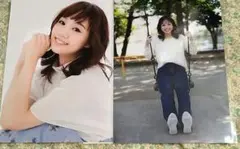 【おまとめ可】咲妃みゆさん、FC限定、2Lサイズお写真2枚（オフショット）③