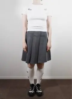 n.k atelier knee length pleats skirt 韓国のサムネイル
