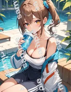 アートポスター ★オリジナル★A４アニメファンアート A4 ポスター イラスト