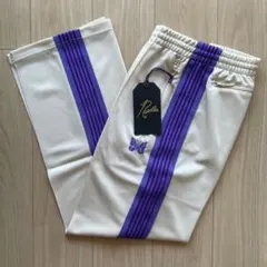サイズ変更可能 ストレート トープ パープル needles トラックパンツ