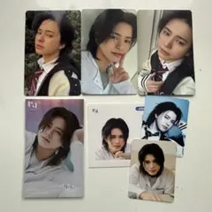 松田迅 ホログラムステッカー 封入トレカコンプセット INI PULSE