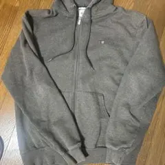 Champion グレー ジップアップパーカー