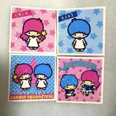 リトルツインスターズ　キキララ　サンリオ　シールコレクション　グッズ　ステッカー