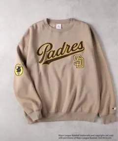 パドレス スウェット トレーナー　MLB公式　裏起毛　Mサイズ