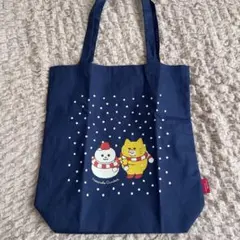 ノラネコぐんだん トートバッグ ネイビー