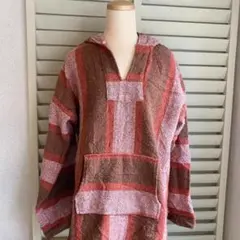 SALE 90s 古着 メキシカンパーカー メキシコ製 メンズL オーバーサイズ