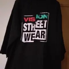 VISION STREETWEAR 八分丈 袖カットソ