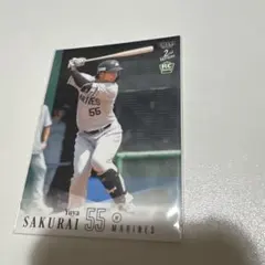 櫻井ユウヤ 千葉ロッテマリーンズ レギュラーカード BBM2026 2nd RC