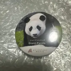 ADVENTURE WORLD Giant Panda 缶バッジ - メルカリ