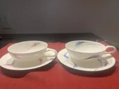 カップ&ソーサー HOYA 2セット
