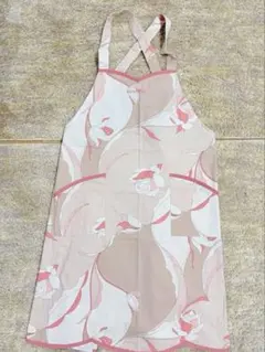 HANAE MORI ハナエモリ 森英恵 エプロン ピンクベージュ ピンク