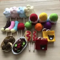 フェルトおままごと　お祭りフード　①