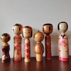 ビッグ　稀少品アンティークこけし2体セット ビッグ 稀少品アンティークこけし2体セット - メルカリ