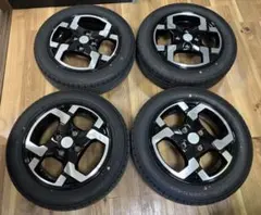デリカD5 新車外し225/55R18 タイヤ ホイールセット 4本 新型デリカD5 タイヤホイールセット 225/55R18 新車外し〔愛知県発