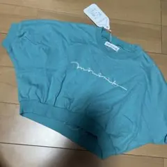 mamaaraku クロップドTシャツ 95cm 新品未使用　タグ付き