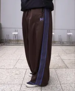 Needles 尼革 別注 H.D. 運動褲 S號 棕色
