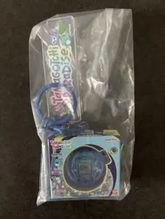 상태좋음 다마고치 커스텀 키링 2 다마고치 파라다이스 블루 워터