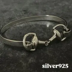 タイムセール】MEX 925 シルバー ホースビット ブレスレット Tバー