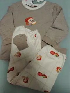 パンどろぼう キルト パジャマ 上下セット 110㎝ 新品未使用タグ付き