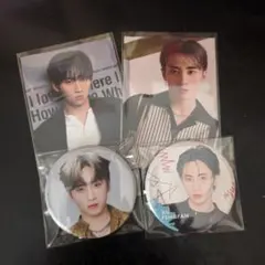 INI許豊凡缶バッジ（トレカ付）