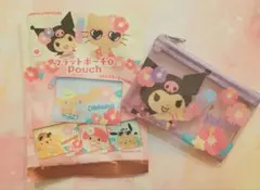サンリオキャラクターズ フラットポーチS 日焼けクロミ