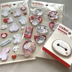 ベイマックス キャラクターシール 3シートセット