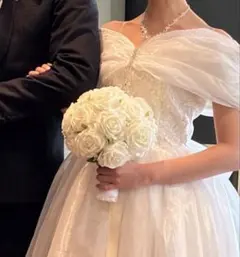 ラウンドブーケ 造花ブーケ ウェディングブーケ