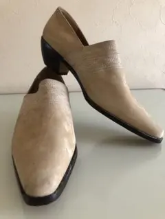 未使用本革スゥエードブーツCLUB-A(あしながおじさんのメーカー)