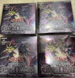 遊戯王 CHAOS ORIGINS 6BOX シュリンク付き カオスオリジンズ - メルカリ