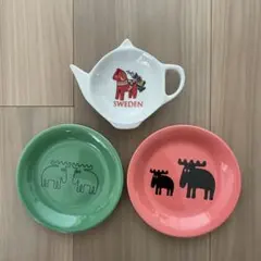 【専用】moz. スウェーデン 小皿セット（エルク柄）のサムネイル