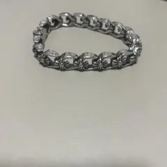 【美品‼️】アダムスジャグラー シルバー フラワーモチーフ ブレスレットのサムネイル