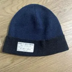 RRL ダブルアールエル インディゴダイド コットン ウォッチ キャップ