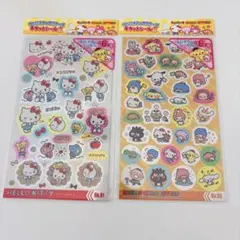 サンリオキャラクターズ　キラッとシール2★2枚セット