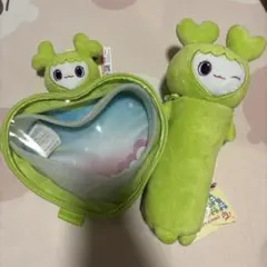 TWICE GIGO ジョンブリー　ぴょこきゅんボディバッグ　のびふにゃポーチ