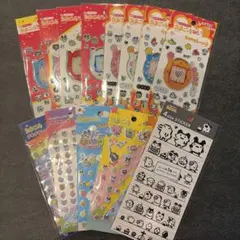 たまごっち　キラキラシール　プチプチシール　4size ステッカー