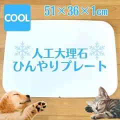 即購入OK 人工大理石専門店の ペット用ひんやりマットのサムネイル