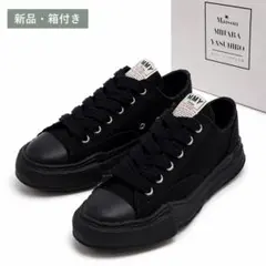 【新品】新品 メゾンミハラヤスヒロ スニーカー 黒 38 箱付 A01FW702のサムネイル