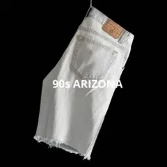90s vintage USA製 ARIZONA デニム ショートバギーショーツのサムネイル