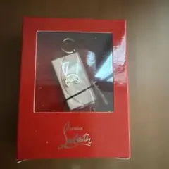 新品未使用Christian Louboutinリップケース口紅キーホルダー 赤