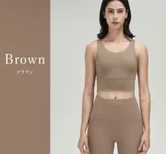 リーチェ　ヨガウェアトップス カップ付き s