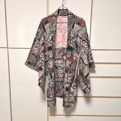 着物・浴衣用羽織り？　甚平　和服　和装　総柄
