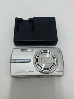 OLYMPUS μ 830 コンパクトデジタルカメラ 本体 セット - メルカリ
